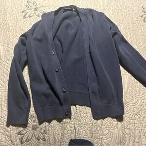 The Children's Place Navy Blue Cardigan Sweater